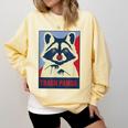 Raccoon Lover Comfort Colors Sweatshirt - Wildlife Cozy Design Butter