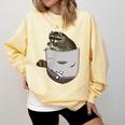 Raccoon Lover Sweatshirt - Cozy Comfort Colors Animal Design Butter