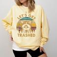 Raccoon Lovers Cozy Sweatshirt | Funny Animal Theme | Small Comfort Fit Butter