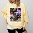 Raccoon Meme Sweatshirt - Comfort Colors | Fun Style Unisex Gift Butter