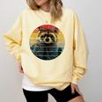 Raccoon Themed Comfort Colors Sweatshirt | Novelty Animal Design Butter