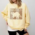 Racoon Periodic Table Chemistry Elements Raccoon Lover Comfort Colors Sweatshirt Butter