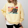 Street Cat Sweatshirt for Raccoon Lovers | Funny Hoodies for Comfort Butter