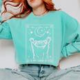In My Feral Era Raccoon Sweatshirt - Cozy Trash Panda Appeal Chalky Mint