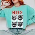 Raccoon Rock Band Sweatshirt - Comfy Concert Wear for All Ages Chalky Mint