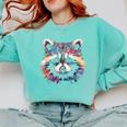 Watercolor Raccoon Child T-Shirt - Modern Classic Polyester for All Seasons Chalky Mint