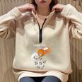 Happy Pills Raccoon Tshirt Raccoon Lover Half Zip Oversized Sweatshirt Sand