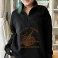 Not My Trash Not My Dumpster Sarcastic Raccoon Half Zip Oversized Sweatshirt Black