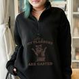 Raccoon Half Zip Sweatshirt | Humorous Oversized Comfort Black