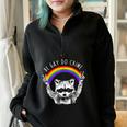 Raccoon LGBTQ Pride Sweatshirt - Rainbow Oversized Half Zip Black