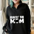 Raccoon Lover Oversized Unisex T-Shirt - Fun Animal Theme for Moms Black
