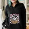 Team Trash Opossum & Raccoon Sweatshirt | Adopt a Cat Fan Gear Black