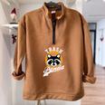 Raccoon Sweatshirt - Cartoon Trash Panda Style for All Seasons Brown