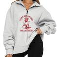 Cowboy Raccoon Oversized Sweatshirt - Fun & Quirky Gift Grey
