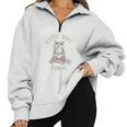 Cute But Feral Raccoon | Sarcastic Oversized Sweatshirt - Small Grey