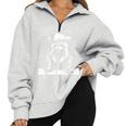 Raccoon Cowboy Oversized Sweatshirt - Western Style for Adults & Kids Grey