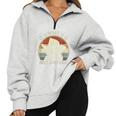 Raccoon Trash Panda Half Zip Oversized Unisex Sweatshirt - Quirky Style Grey