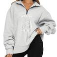 Raccoon Trash Racoon Let's Do Crimes Cute Animals Men Half Zip Oversized Sweatshirt Grey