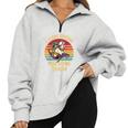 I Can Show You Some Trash Raccoon Vintage Lovers Half Zip Oversized Sweatshirt Grey
