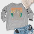 Adopt A Street Cat Women's Raglan Sweatshirt - Animal Lovers Heather Light Gray