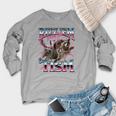 Autism Racoon Meme Women's Crewneck Raglan - Fun Gift Heather Light Gray
