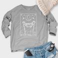 Feral Era Raccoon|Women's Sweatshirt|Fun Moon Design Heather Light Gray