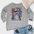 Raccoon Meme Women's Raglan Sweatshirt - Fun Animal Team Design Heather Light Gray