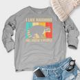 Raccoon For Men Women Raccoon Lover Introvert Women's Crewneck Raglan Sweatshirt  Heather Light Gray