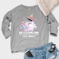 Raccoonicorn Women's Raglan Sweatshirt - Fun Raccoon Lover Gift Heather Light Gray