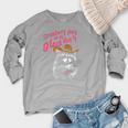 Strawberry Jams But My Don't Raccoon Women's Crewneck Raglan Sweatshirt  Heather Light Gray