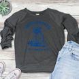 Cowboy Raccoon Meme Women's Raglan Sweatshirt - Fun Wear Heather Dark Gray