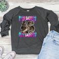 Even Baddies Get Saddies Raccoon Oddly Specific Meme Women's Crewneck Raglan Sweatshirt  Heather Dark Gray