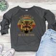 Raccoon Cartoon Women's Crewneck Sweatshirt - Fun Kids Design Heather Dark Gray