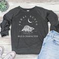 Raccoon Cowboy Graphic Elegance | Unisex Crewneck Raglan Sweatshirt Heather Dark Gray