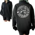 Gym Raccoon Half Zip Oversized Sweatshirt | Eat & Exercise Fun Black