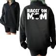 Raccoon Lover Oversized Sweatshirt - Cute Animal Tee for Moms Black