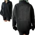 Racoon Cowboy Meme | Unisex Half Zip Oversized Sweatshirt Black