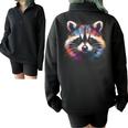 Watercolor Raccoon Kids' Classic Polyester T-Shirt - Modern Design Black