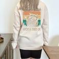Adopt A Street Cat Classic Arts Possum Raccoons Lover Animal Half Zip Oversized Sweatshirt Sand