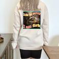 Life Is Soup Oddly Specific Weird Ironic Raccoon Meme Half Zip Oversized Sweatshirt Sand