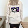 Live Fast Eat Trash - Street Cats & Raccoon Opossum Lovers Sweatshirt Sand
