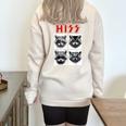 Raccoon Band Oversized Half-Zip Sweatshirt - Unisex & Kids Sand