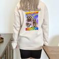 Raccoon Graphic Half Zip Sweatshirt - Small | Cozy Unisex Fit Sand