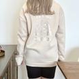 Raccoon Half Zip Sweatshirt - Oversized Fun for Animal Lovers Sand
