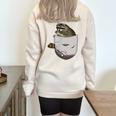Raccoon Lover Oversized Half-Zip Sweatshirt - Unisex Animal Theme Sand