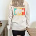 Raccoon Lover Unisex Oversized Half Zip Sweatshirt | Cozy for Introverts Sand
