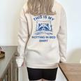 Raccoon Meme Sarcastic Oversized Sweatshirt - Cozy Quirky Relaxation Sand