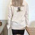 Raccoon Pocket | Half Zip Oversized Sweatshirt | Cozy & Quirky Sand