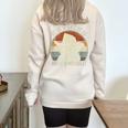 Raccoon Trash Panda Half-Zip Oversized Sweatshirt | Fun Unisex Apparel Sand