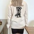 Raccoon Western Country Half Zip Sweatshirt for Men & Women Sand